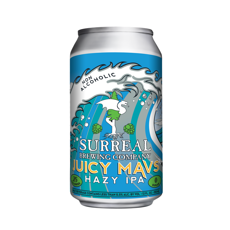 Juicy Mavs Hazy IPA 12 Pack Surreal Brewing Company