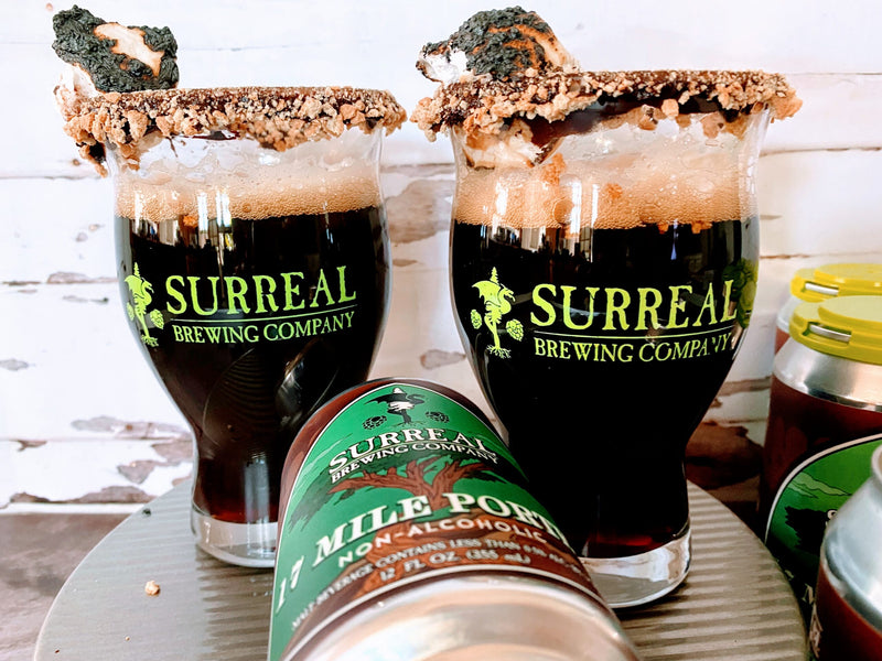 Surreal S'Mores Black Beer Mocktail