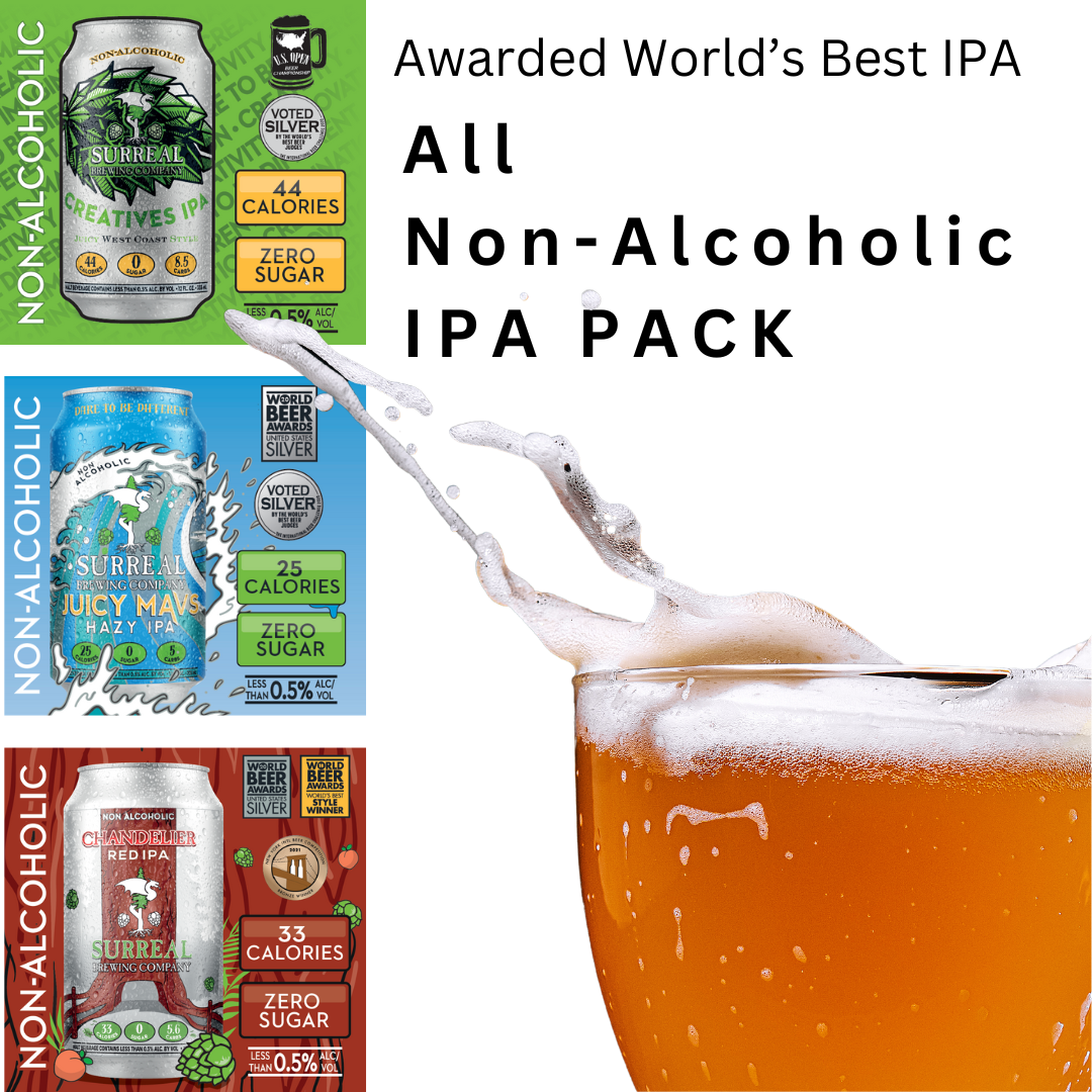 IPA Variety 24 Pack ( 2 Four Pk Red IPA, 2 Four Pk Creatives IPA